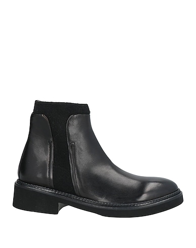 CALPIERRE Stiefelette NERO Leder, Gewebefasern