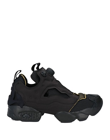 MAISON MARGIELA x REEBOK Sneakers Black Leather, Textile fibers