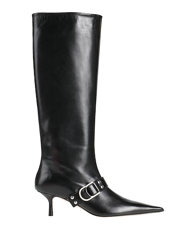 BLUMARINE Stiefel Schwarz Leder