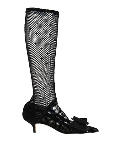 RED(V) Boots Black Textile fibres