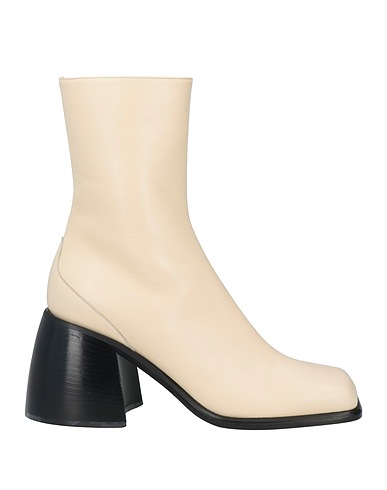 WANDLER Ankle boot Cream Leather
