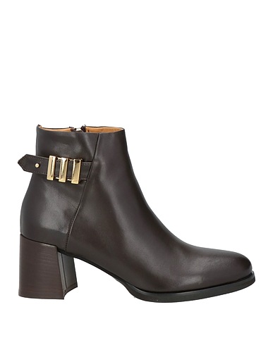 CALPIERRE Stiefelette Dunkelbraun Leder