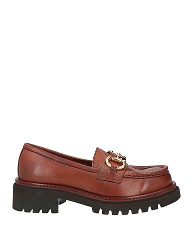 CALPIERRE Loafers Brown Leather