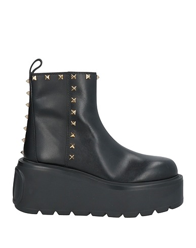 VALENTINO GARAVANI Ankle boot Black Leather