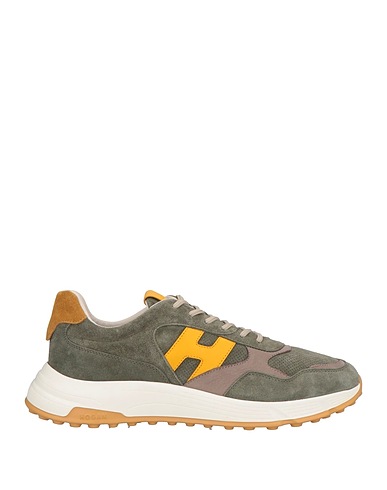 HOGAN Sneakers Sage green Leather