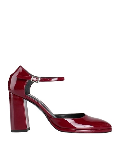 NCUB Pump Burgundy Leather