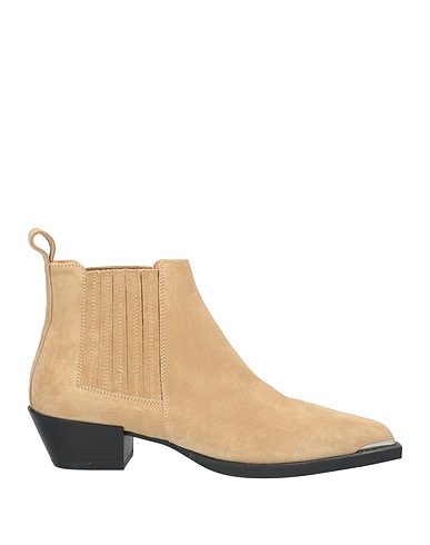 COPENHAGEN STUDIOS Ankle boot Beige Leather