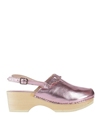 ROSAMUNDA Mules and clogs Pink Leather