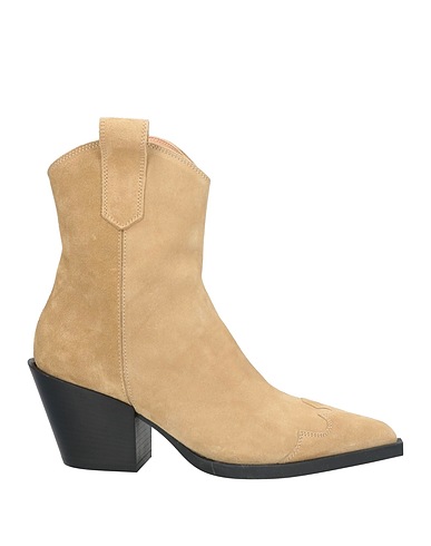 COPENHAGEN STUDIOS Stiefelette Beige Leder