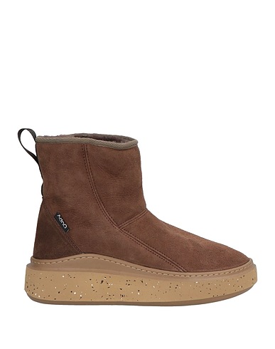 ADNO® Ankle boot Dark brown Leather