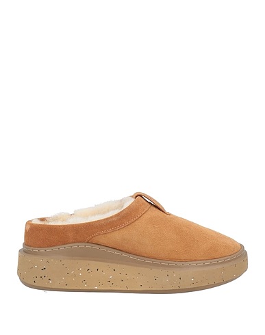 ADNO® Mules and clogs Camel Leather