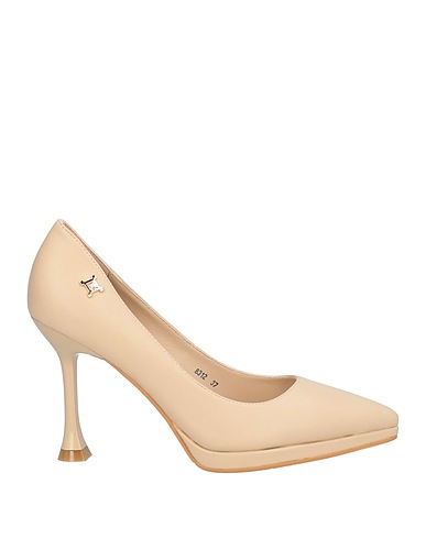 LAURA BIAGIOTTI Décolleté Beige Fibre tessili