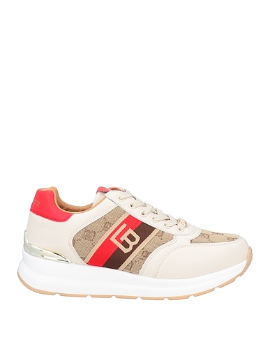 LAURA BIAGIOTTI Sneakers Cream Textile fibres