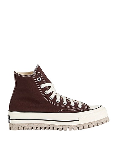 CONVERSE Sneakers Dark brown Textile fibres