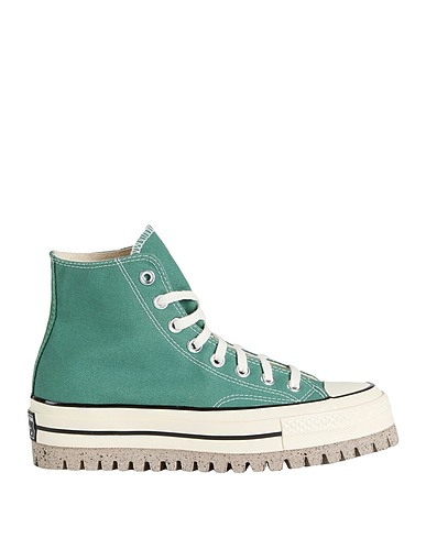 CONVERSE Sneakers Green Textile fibres