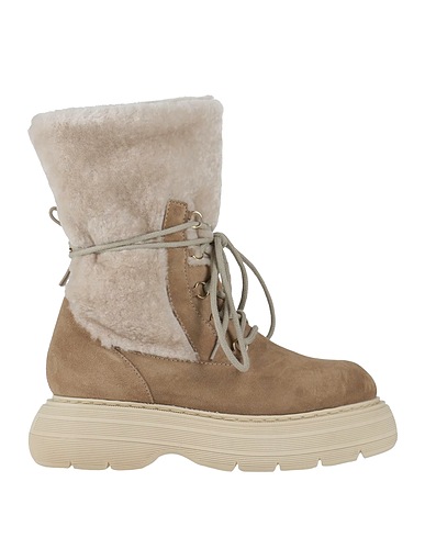 7:AM Ankle boot Grey Leather