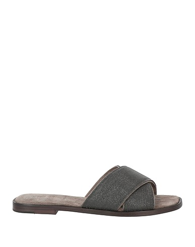 BRUNELLO CUCINELLI Sandals Lead Leather