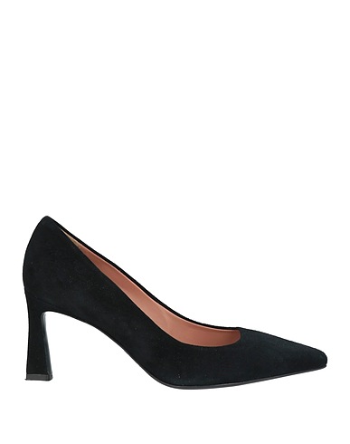 POLLINI Pumps Schwarz Ziegenleder