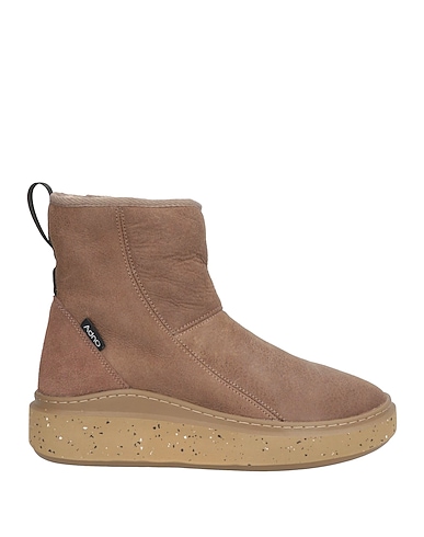 ADNO® Ankle boot Khaki Sheepskin