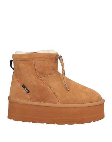 ADNO® Ankle boot Camel Sheepskin