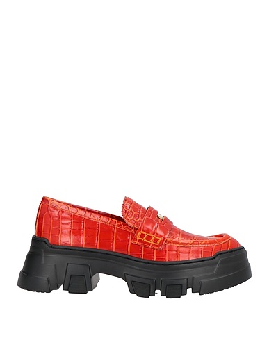 POLLINI Loafers Rust Leather