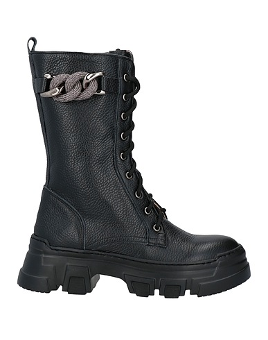 POLLINI Ankle boot Black 100% Calfskin
