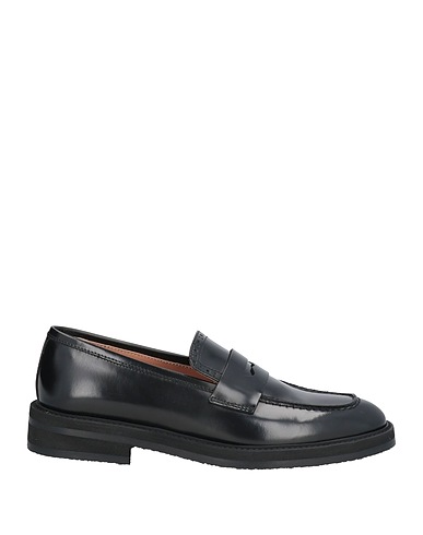 POLLINI Loafers Black Leather