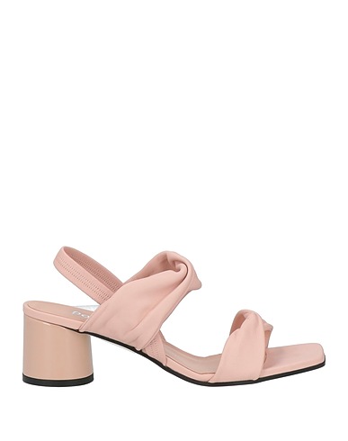 POLLINI Sandals Pink Leather