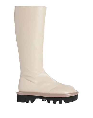 JW ANDERSON Boots Light grey Textile fibers