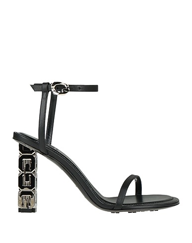 GIVENCHY Sandals Black 100% Lambskin