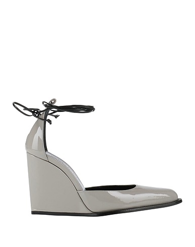 VICTORIA BECKHAM Court Grey Calfskin