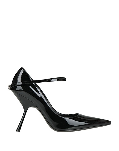 SERGIO ROSSI Pump Black Leather