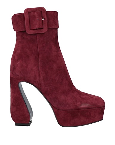 SI ROSSI by SERGIO ROSSI Ankle boot Plum Leather