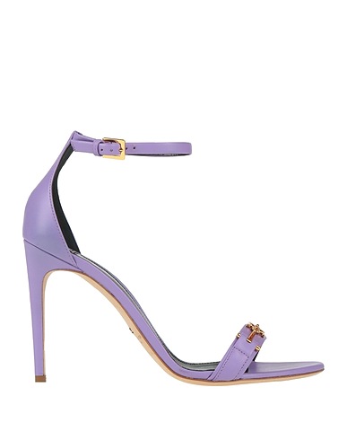 ELISABETTA FRANCHI Sandals Mauve Leather