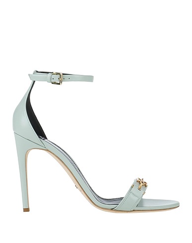 ELISABETTA FRANCHI Sandals Light green Leather