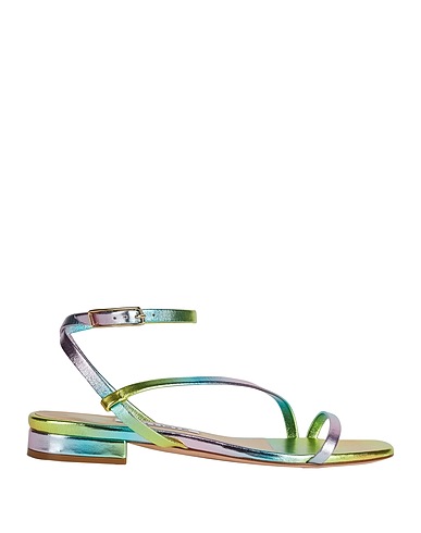 KALLISTÈ Sandali Verde lime Pelle