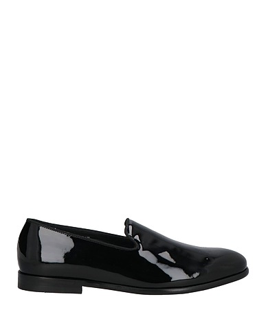 DOUCAL'S Loafers Black Leather