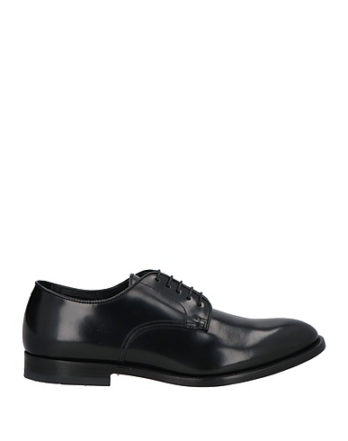 DOUCAL'S Laced shoes Black Leather
