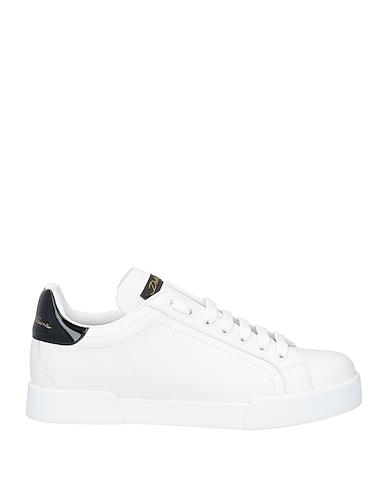 DOLCE&GABBANA Sneakers White Leather