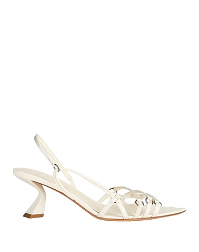 NENSI DOJAKA Sandals White Textile fibers