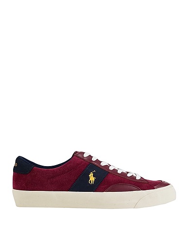 POLO RALPH LAUREN Sneakers Bordeaux 100% Rindsleder
