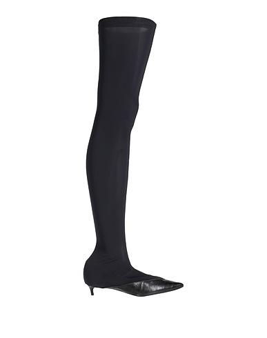 GIVENCHY Stiefel Schwarz 70% Gewebefasern, 30% Leder