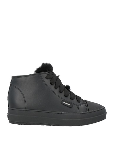 RUCOLINE Sneakers Black 60% Calfskin, 30% Polyester, 10% Rubber