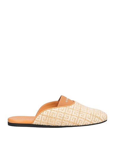 GIVENCHY Mules and clogs Ivory Textile fibres, Leather