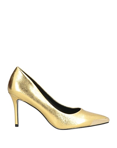VERSACE JEANS COUTURE Court Gold Textile fibres