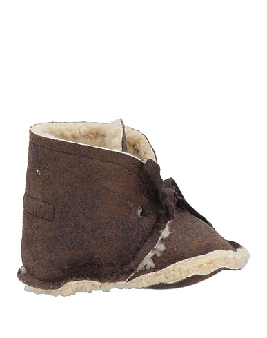 ZHOE & TOBIAH Newborn shoes Dark brown Textile fibres