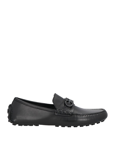 FERRAGAMO Loafers Black Calfskin