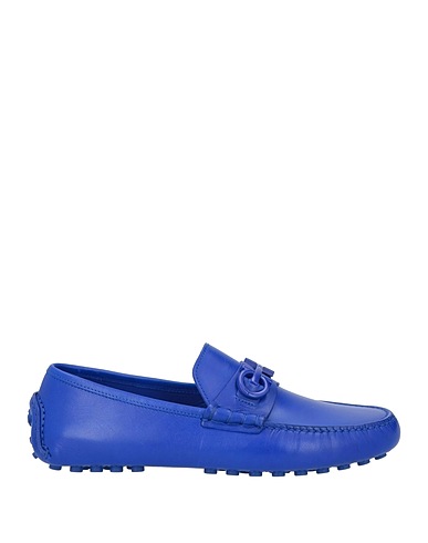 FERRAGAMO Mocassino Blu china Pelle di vitello
