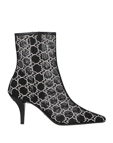 GUCCI Μποτάκι Ίνες υφασμάτων, Δέρμα