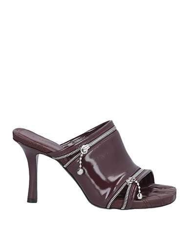 BURBERRY Sandals Plum 100% Calfskin